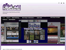 Tablet Screenshot of baycitiesinteractive.com